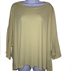 Easel Los Angeles  Slouchy Shirt Size L